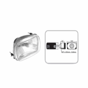 011 00 095 - John Deere AS-04900 - requer lâmpada H4