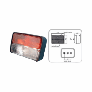 011 01 004 - John Deere AL-75642 - AXE-45608 - com lâmpada 12V 21W