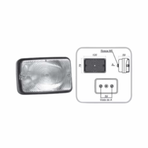 011 01 073 - John Deere RE-307575 - com lâmpada 12V 21W